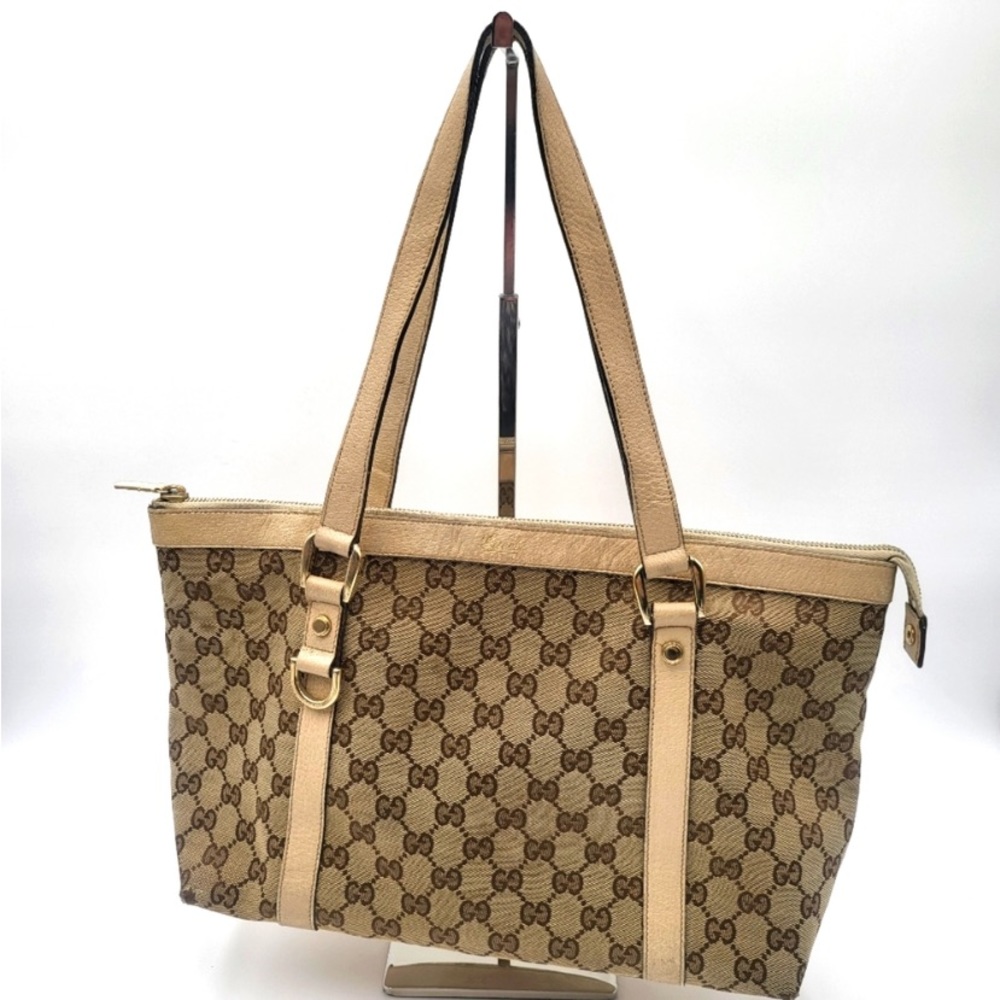 GUCCI Handbag GG Canvas tote